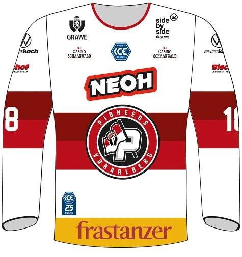 Game Worn Season Trikot 24/25 Away - #91 TSCHOFEN