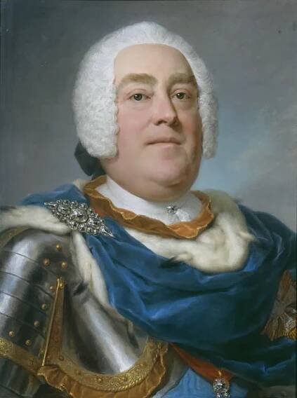 Anton Raphael Mengs, Friedrich August II, Elector of Saxony, King August III of Poland, 1745