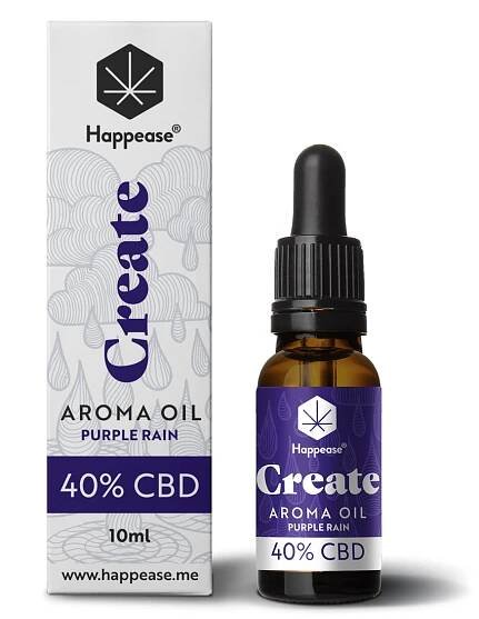 Happease CBD Olej 40% - Create Purple Rain (10ml)