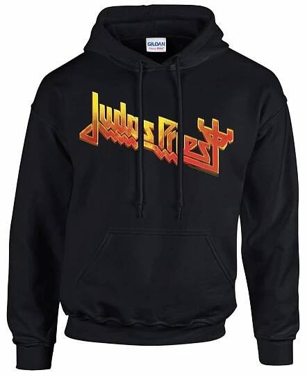 Judas Priest mikina, Invincible Shield Logo Black, pánská | Musicwear - Trička, mikiny