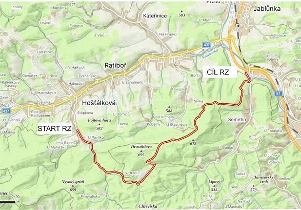 Rally Vsetín 2024: program, trasa, mapy, startovní listina – SportovníProgram.cz