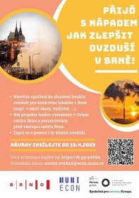 Přijď s nápadem jak zlepšit ovzduší v Brně! – Priprav Brno