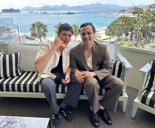 Harris Dickinson and Frank Dillane