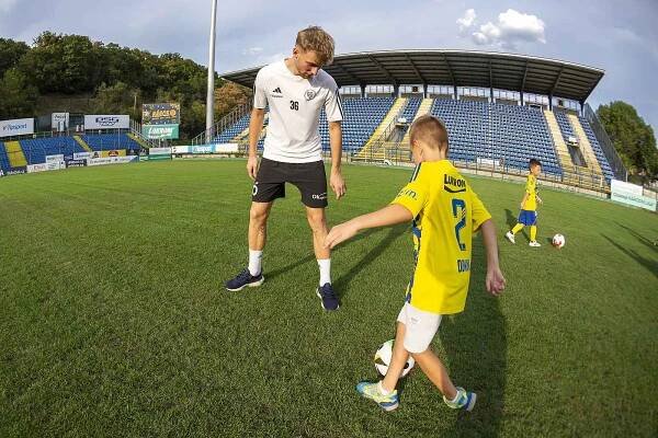 Fotbalový FC Zlín v úterý uspořádal na svém stadionu Letná tradiční nábor.