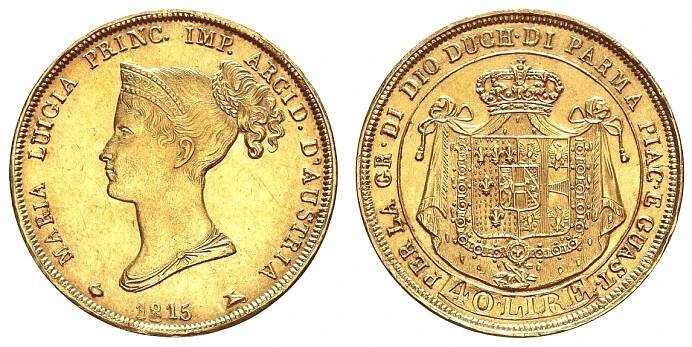 40 Lira 1815 Marie Luisa – Nádherná