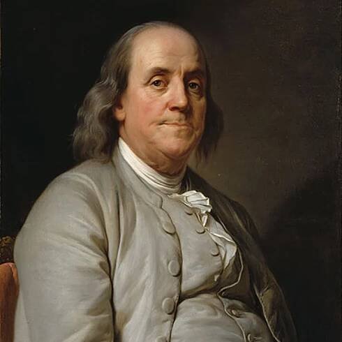 Benjamin Franklin - HERO Painting