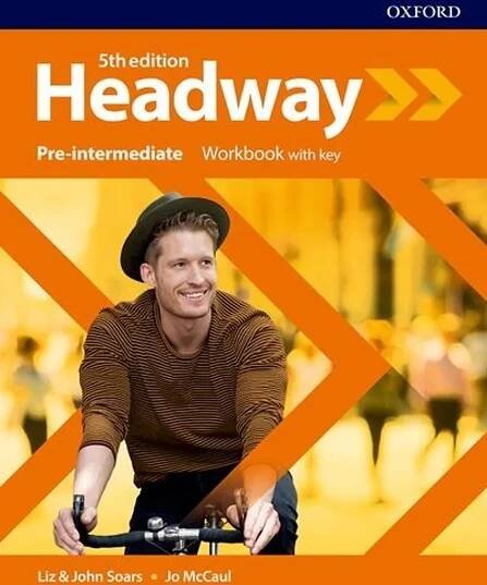 New Headway Fifth Edition Pre-Intermediate Workbook with Answer Key - Liz Soars, John Soars (2019, brožovaná)