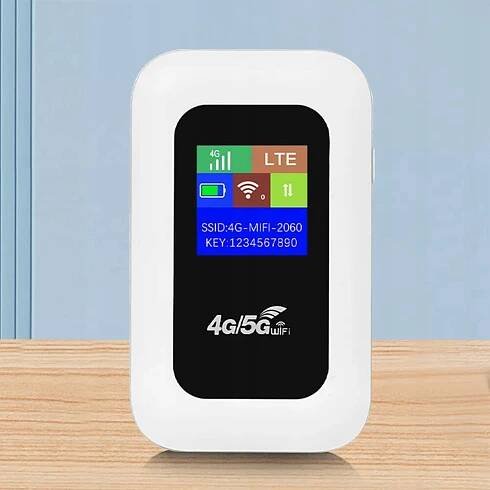 PŘENOSNÝ MOBILNÍ MODEMOVÝ ROUTER NA SIM KARTU 4G LTE WIFI 150 Mbit/s Provozní standard LAN portů nespecifikováno