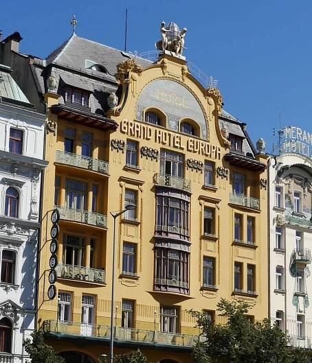 Grandhotel Europa | Sehenswürdigkeiten bei Prag To Go