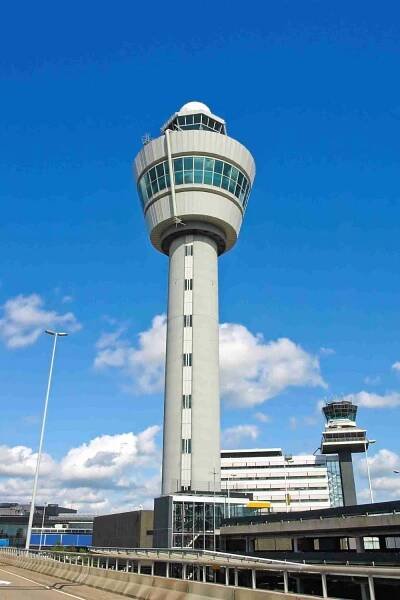 Amsterdam airport tower