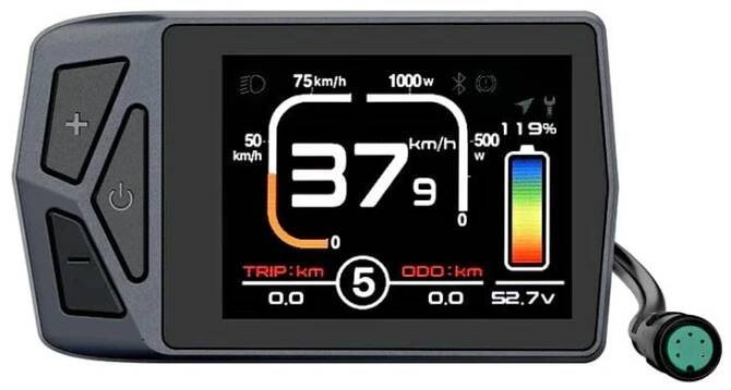 Displej Varstrom EKD01 pro středové motory Bafang M400  - Elektro