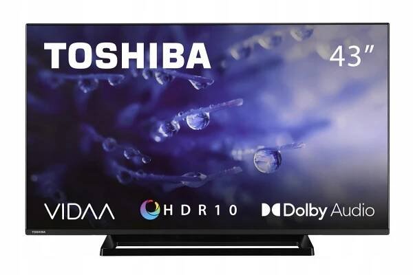 LED televize Toshiba 43LV3E63DG 43'' Full HD HDR Smart TV VIDAA JEDNA NOHA