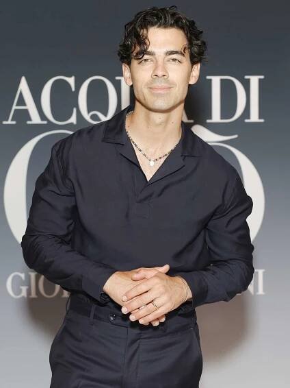 Joe Jonas attends as Armani Beauty Celebrates ACQUA DI GIO and Gen A 