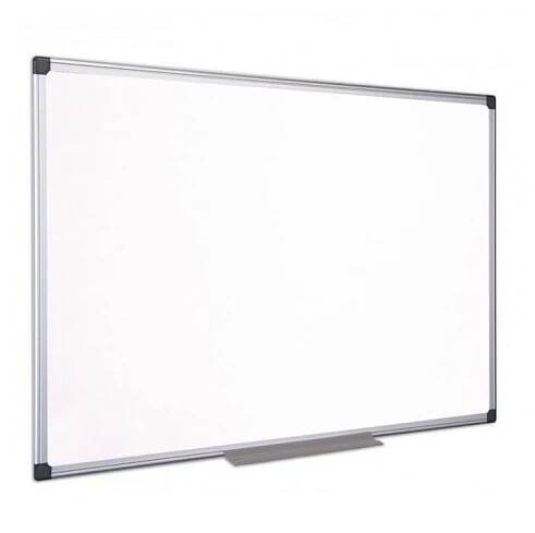 Bílá popisovací tabule na zeď 1+1 ZDARMA, magnetická, 1200 x 900 mm