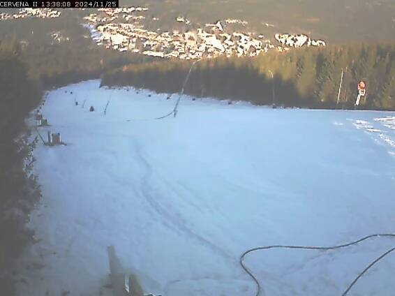 Harrachov - Červená II - střed