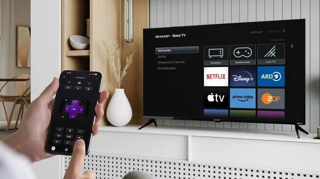 Smart Televize Sharp 55FJ2E / LED / 3840 × 2160 px / 55" (139 cm) / 4K Ultra HD / černá jen za 7 395 Kč ✅| Vyberte si na