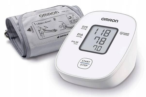 Měřič krevního tlaku /tlakoměr OMRON M2 Basic /od 1 Kč |335| - Lékárna a zdraví