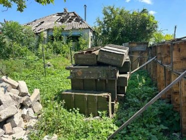 Stopy okupace v osvobozené vesnici v Charkovské oblasti na Ukrajině | Foto: Jana Karasová | Zdroj: Český rozhlas