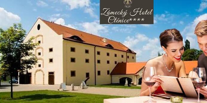 Romantická noc v Zámeckém Hotelu Ctěnice****