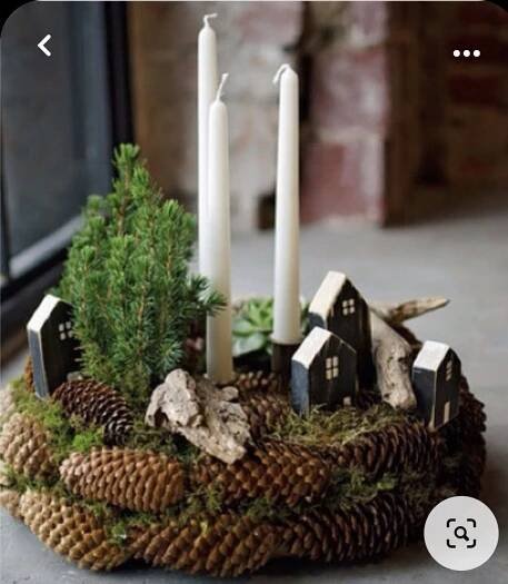 Pin van Donna op Crafts | Kerst knutselen, Kerst ornament knutselen, Tafeldecoraties voor kerst