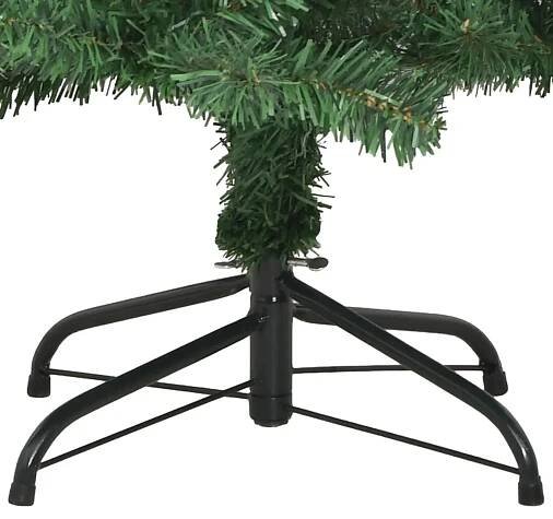 Umělý Vánoční Stromek Se Stojanem 120 Cm 230 Větviček Zelená / 240 x 120 cm Kód výrobce 244192
