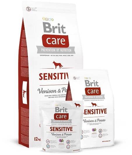 Brit Care Sensitive Venison & Potato 1 kg - Silverhorse.cz