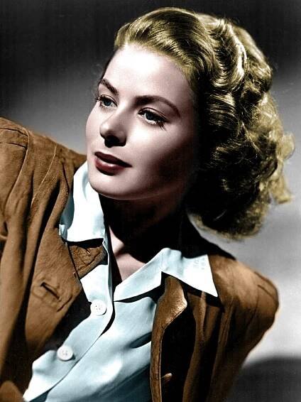 Famous Swedish Actress with Three Oscars - Bimbo Boy