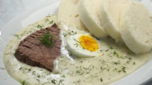 Poctivá koprová omáčka se smetanou