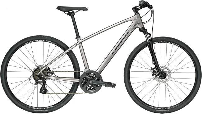 Trekingové kolo Trek Dual Sport 1 - metallic gunmetal