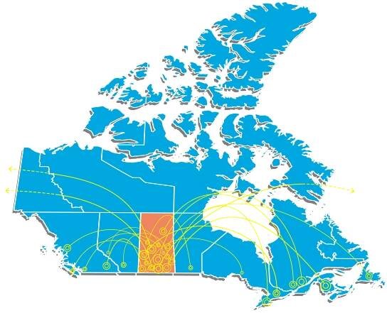 Saskatchewan Shipping Area