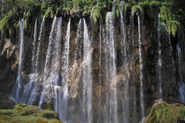 Plitvice Kaskáda Hnedé Vodopád - Fotografia zdarma na Pixabay