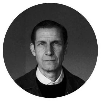 Portrait photograph of Peter Charles Beard