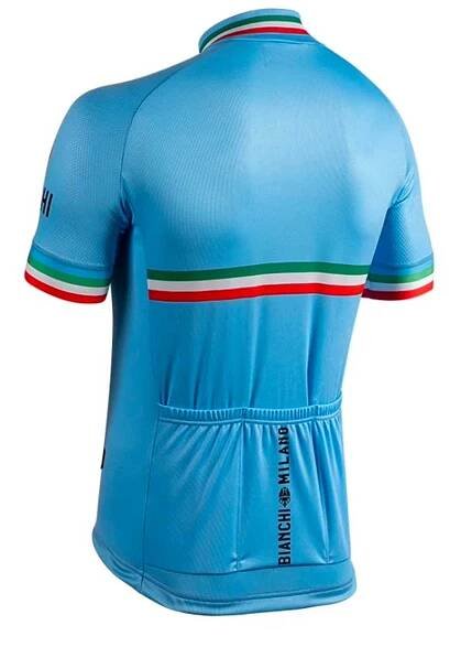 Bianchi Milano Isalle 2021 men cycling jersey back
