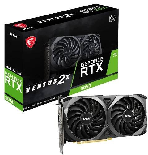 MSI GeForce RTX 3050 Ventus 2X 8G OC od 4 737 Kč
