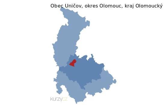 Uničov v kraji Olomoucký