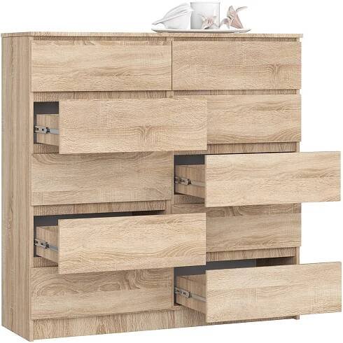 Komoda Kuba 120 cm dub sonoma - Houseland.cz