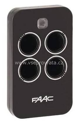 FAAC XT4 433 RC, dálkový ovladač pro vrata a brány - Vše pro vrata