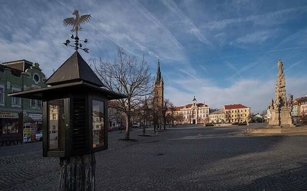 Královské město Čáslav. Historické jádro města je městskou památkovou zónou.