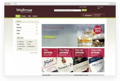 New Site and Product Proposition - Waitrose Cellar