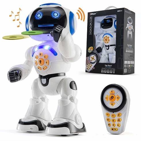 Buy Programmable LED RC Robot Toys Interactive 12" Tall Dancing