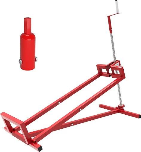Zvedací zařízení pro sekačky s pojezdem do 250 kg včetně adaptéru, zvedák pro travní traktory se sklonem do 35°