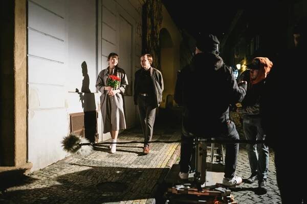 Kateřina Elizabeth McIntosh, Michal Pazderka - Andělská rapsodie - Z natáčení