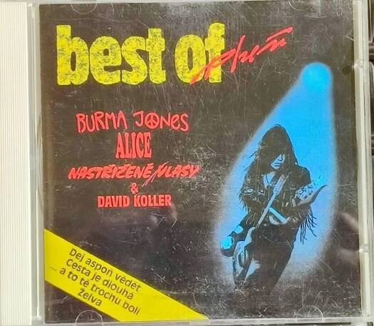 CD Best Of Plzeň Burma Jones, Alice Nastřižené Vlasy David Koller | Aukro