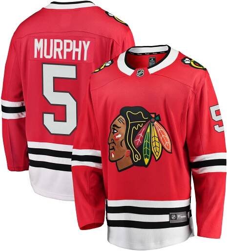 Men's Chicago Blackhawks Connor Murphy Fanatics Red Breakaway Player Jersey