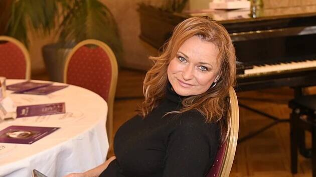 Jana Adamcová (14. února, 2024, Praha, Kaiserštejnský palác)