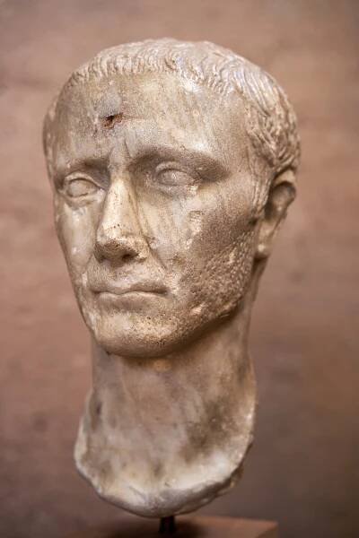 Bust in the Archaeological Museum of Corinth