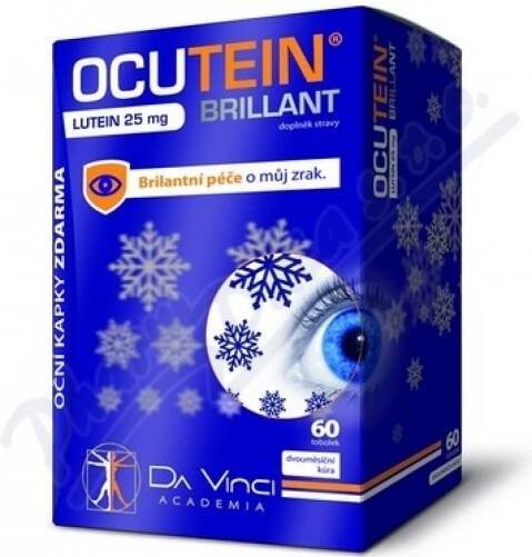 Ocutein Brillant Lutein 25mgDaVinci 60tob.+kapky