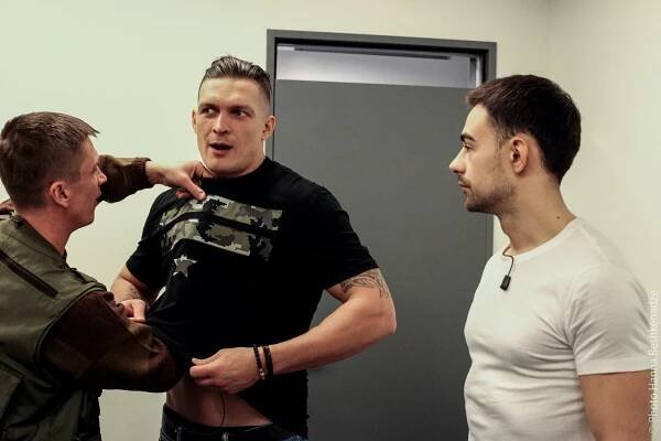 Oleksandr Usyk, Vlad Nikiťuk - Pravilo boju - Z natáčení