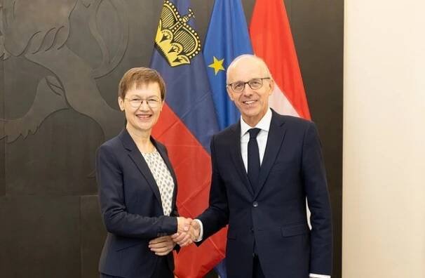 Regierungschefin Brigitte Haas auf Antrittsbesuch in Luxemburg