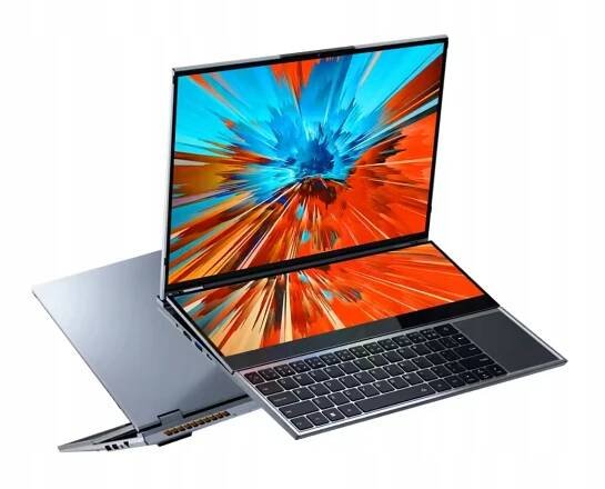 notebook N-one 16+14 palců s dvojitou obrazovkou FHD 4K Intel 16GB/1TB win11pro dotyk